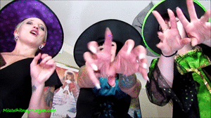 www.misswhitneymorgan.com - Quin - Ami - Luna Cast Halloween Foot Tickle Therapy Spell On Whitney thumbnail