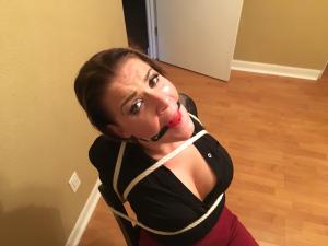 www.misswhitneymorgan.com - Whitney Morgan Sensually Struggling Chair Tied - photos thumbnail