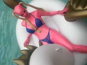 www.misswhitneymorgan.com - Pool Inflatable Humping Fetish Doll: Latex Lara - photos thumbnail